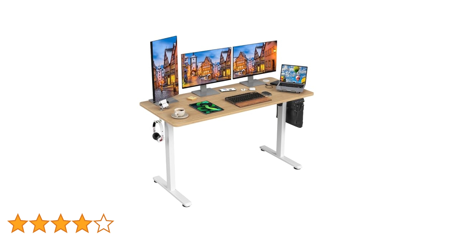 sunon 電動昇降デスク　スタンディングデスク Amazon.co.jp: Sunon 昇降デスク 電動 スタンディングデスク 幅